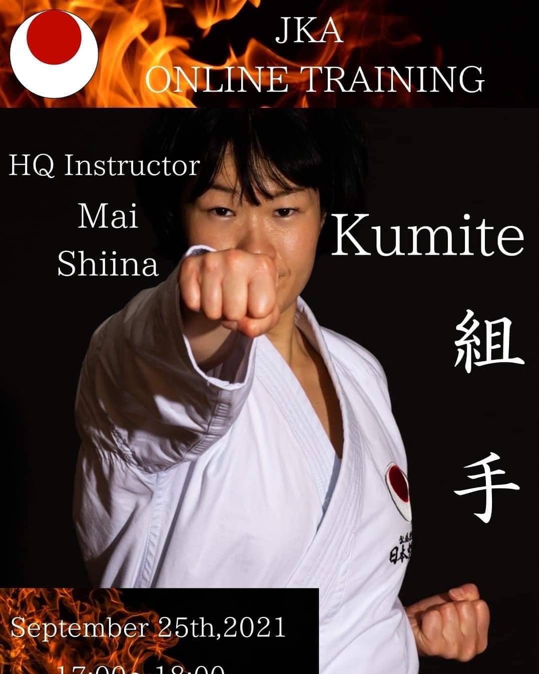 Entrenamiento con HQ Sensei Mai Shiina